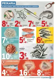 Folheto E.Leclerc semana 41 Página 3: Posta de raia sem pele peche ocean €8,99, Carapau grande €6,99