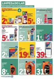 Folheto E.Leclerc semana 41 Página 32: Spray camurça incolor buffalo €5,59, Mopa 1.2 spray max vileda €19,99