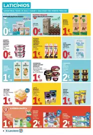 Folheto E.Leclerc semana 41 Página 8: Leite uht meio gordo agros €0,88