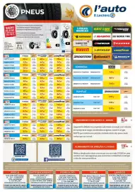 Folheto E.Leclerc Página 8: PNEUS O rótulo normalizado do pneu pretende indicar QUADRO 3 parámetros essencial, introduzidos
