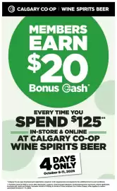 Calgary Co-op flyer week 41 Page 1