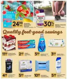 Quality Foods flyer week 41 Page 13: Dove Bar Soap €5,99, Neutrogena Cleansing Wipes €10,99
