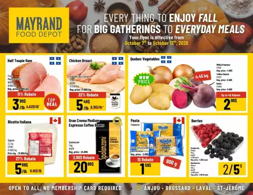 Mayrand (valid until 13-10)