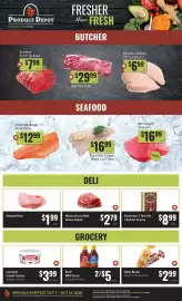 Produce Depot flyer week 41 Page 2: Lactantia cream cheese €3,99, Kraft BBQ Sauce Assorted Varieties €5,00