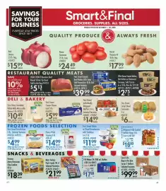 Smart & Final weekly ad Page 1