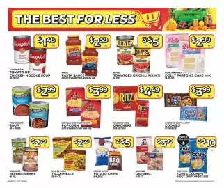 Price Cutter weekly ad Page 12: Rotel tomatoes or chili fixin's €5,00, Nabisco ritz crackers €4,49