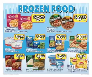Price Cutter weekly ad Page 7: Hiland ice cream €6,99, Marie Callender's pie €9,39