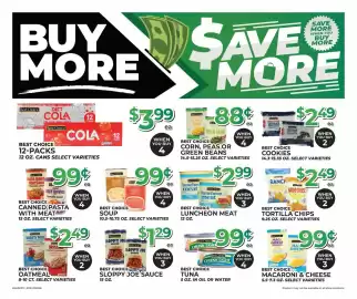 Price Cutter weekly ad Page 8: Best Choice Sloppy Joe Sauce €1,29, Best Choice Tuna €0,99