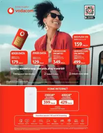 Game catalogue Page 11: Vodacom Data SIM €179,00, Data SIM-Only Deal €129,00
