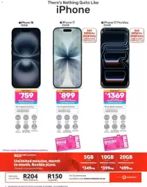 Game catalogue Page 6: There's Nothing Quite Like iPhone iPhone 16 128GB iPhone 17 256GB CONTRACT *759 PH x 36 on 108 RED