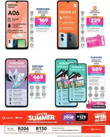 Game catalogue Page 7: SAMSUNG Galaxy A06 €169,00, Redmi A7 Smartphone €229,00