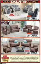 Lewis catalogue Page 4: LOCAL NEW EXCLUSIVE RANGE ALSO AVAILABLE IN COCOA NEW COCOA ALMOND COFFEE TABLE AVAILABLE AT R2439