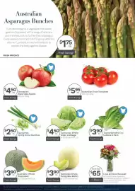 IGA catalogue week 41 Page 2: Australian Whole Rockmelon €3,90, Tasmanian Whole Green Cabbage €4,50