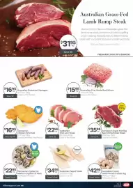 IGA catalogue week 41 Page 3: Australian Squid Tubes €34,95, Australian Frozen Green Prawn Cutlets €42,95