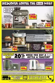 JB Hi-Fi catalogue Page 3: Breville Soft Top Luxe Kettle Or Toast Select Luxe 2 Slice Toaster €199,00