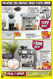 JB Hi-Fi catalogue Page 4: The Barista Touch Manual Coffee Machine (Black Stainless Steel) €1.199,00