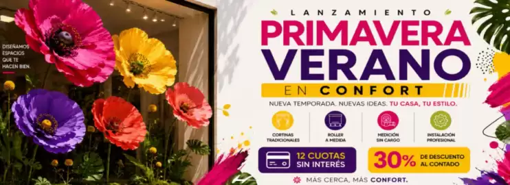 Catálogo Cortinería Confort Página 1