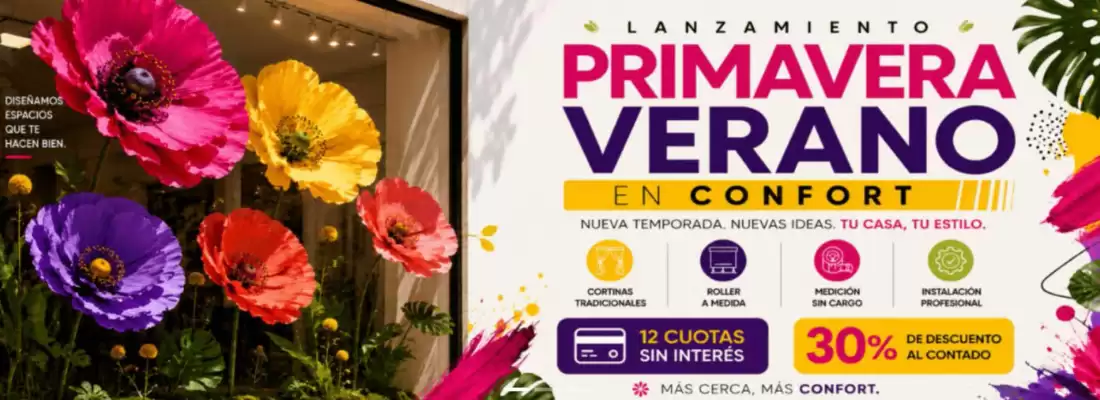 Cortinería Confort (válido hasta 2-11)