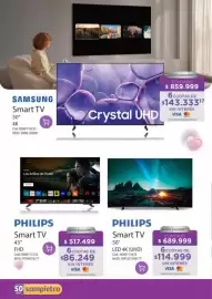 Catálogo Sampietro Página 2: SAMSUNG Smart TV 50" 4K Cód.0088116232 MOD. SERIE U8000 D: Los Anillos de Poder PHILIPS Smart