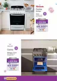 Catálogo Sampietro Página 22: Florencia cocina multigas €519.999,00, Morelli cocina €629.999,00