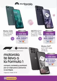 Catálogo Sampietro Página 4: Motorola moto g 47 €499.999,00, Motorola moto g06 €329.999,00