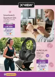 Catálogo Sampietro Página 7: Smartwatch Quantum Q3s 1.38" IP671210 mAh Cód.: 0088116563 Mod. Q35 PINK ANTES $53019 CONTADO $