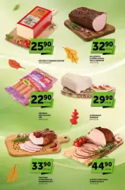 Groszek gazetka tydzień 41 Strona 3: Kiełbasa bez osłonki JBB €22,90, Szynka z Wadowic Dobrowolscy €44,90