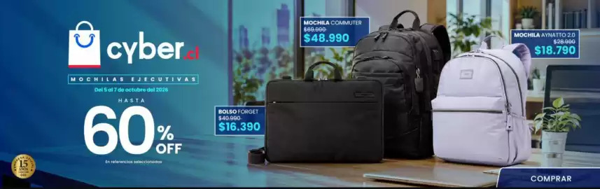 Catálogo Totto Página 3: Mochila commuter €48.990,00, Mochila aynatto 2.0 €18.790,00