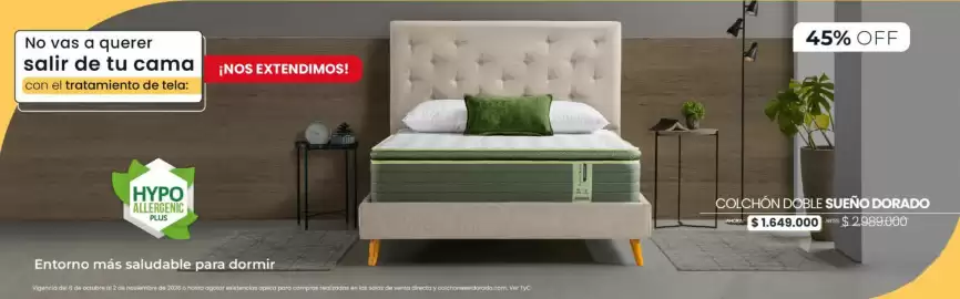 Catálogo Colchones El Dorado Página 1