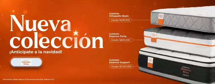 Catálogo Colchones Romance Relax Página 2