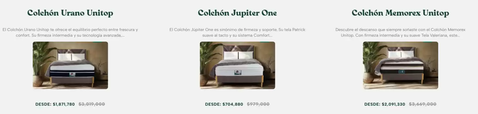 Colchones Dormiluna (válido hasta 24-10)