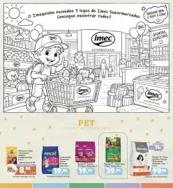 Catálogo Imec Supermercados Página 12: Ração P/Cães Adultos Raças Pequenas Monello €99,90, Ração P/Gatos Whiskas €19,90