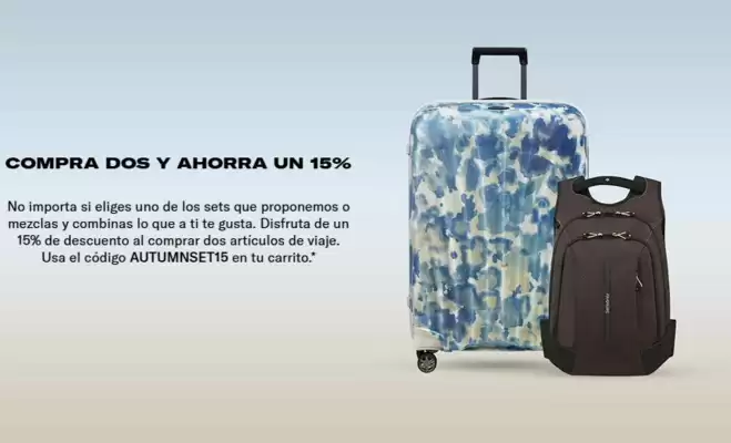 Samsonite (válido hasta el 20-10)