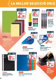 Folleto Bureau Vallée Página 2: Tipp-ex - tipp-ex easycorrect €1,59, Apli - dispensador cinta adhesiva negre €2,30