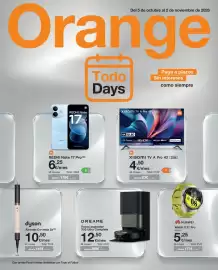 Catálogo Orange Página 1: Xiaomi - tv a pro 43 €216,00, Dyson - co-anda €504,00