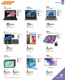 Catálogo Orange Página 33: Oppo - pad se + funda €132,00, Lenovo - ideatab 11 + earbuds €228,00