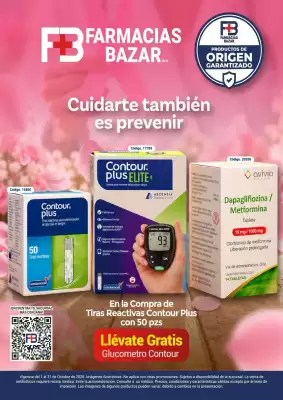 Farmacias Bazar (válido hasta 31-10)