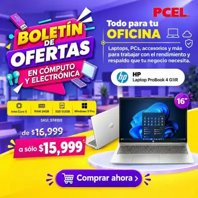 Catálogo PCEL (válido hasta 1-11)