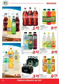 Volantino Pac Cash&Carry Pagina 12: Schweppes Acqua tonica/ pompelmo rosa/ agrumi/limone €0,88, Estathè verde bio €0,75