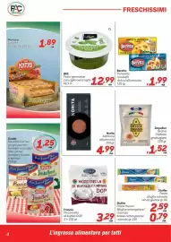 Volantino Pac Cash&Carry Pagina 4: Norita Salmone affumicato €4,99, Francia Mozzarella di bufala DOP €3,29