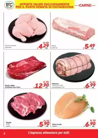 Volantino Pac Cash&Carry Pagina 6: Maiorano Trancio crudo porchettato 1/2 €6,99, Bovino adulto sottofesa/noce/fesa €12,90
