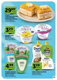 ABC gazetka tydzień 41 Strona 29: Serek Danio Saszetka €3,39, Ciasto: z gruszką prażoną; czekoladowe ze śliwką; krówka €29,99