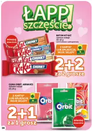Euro Sklep gazetka tydzień 41 Strona 16: Guma Orbit, Airwaves €0,01