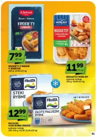 Euro Sklep gazetka tydzień 41 Strona 31: Krokiety z mięsem U Jędrusia €7,99, Nuggetsy Morliny €11,99