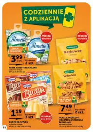 Groszek gazetka tydzień 41 Strona 22: Budyń Dr. Oetker €1,19, Mieszanka studencka Bakalland €7,49