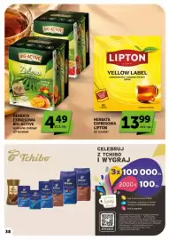 Groszek gazetka tydzień 41 Strona 38: Herbata Expressowa Big-Active €4,49, Herbata Expressowa Lipton €13,99