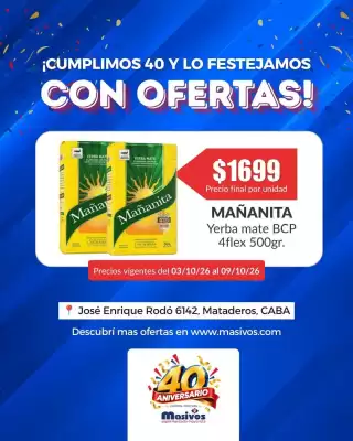 Catálogo Masivos (válido hasta 9-10)