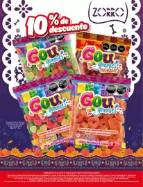 Catálogo Zorro Página 4: 10% da descuento EXCESO CALORIAS EXCESO AZÚCARES TREETARIA DE BALCO ZORRO EXCESO CALORÍAS I EXCESO
