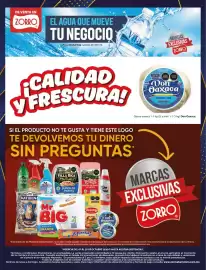 Catálogo Zorro Página 9: DE VENTA EN ZORRO EL AGUA QUE MUEVE TU NEGOCIO Agua Doña Vita natural 28-500 ml. Vita MARCAS
