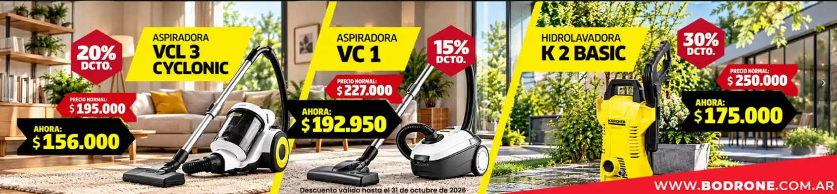 Bodrone Hogar (válido hasta 2-11)